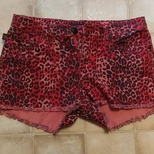 Rock & Republic Leopard print denim shoe